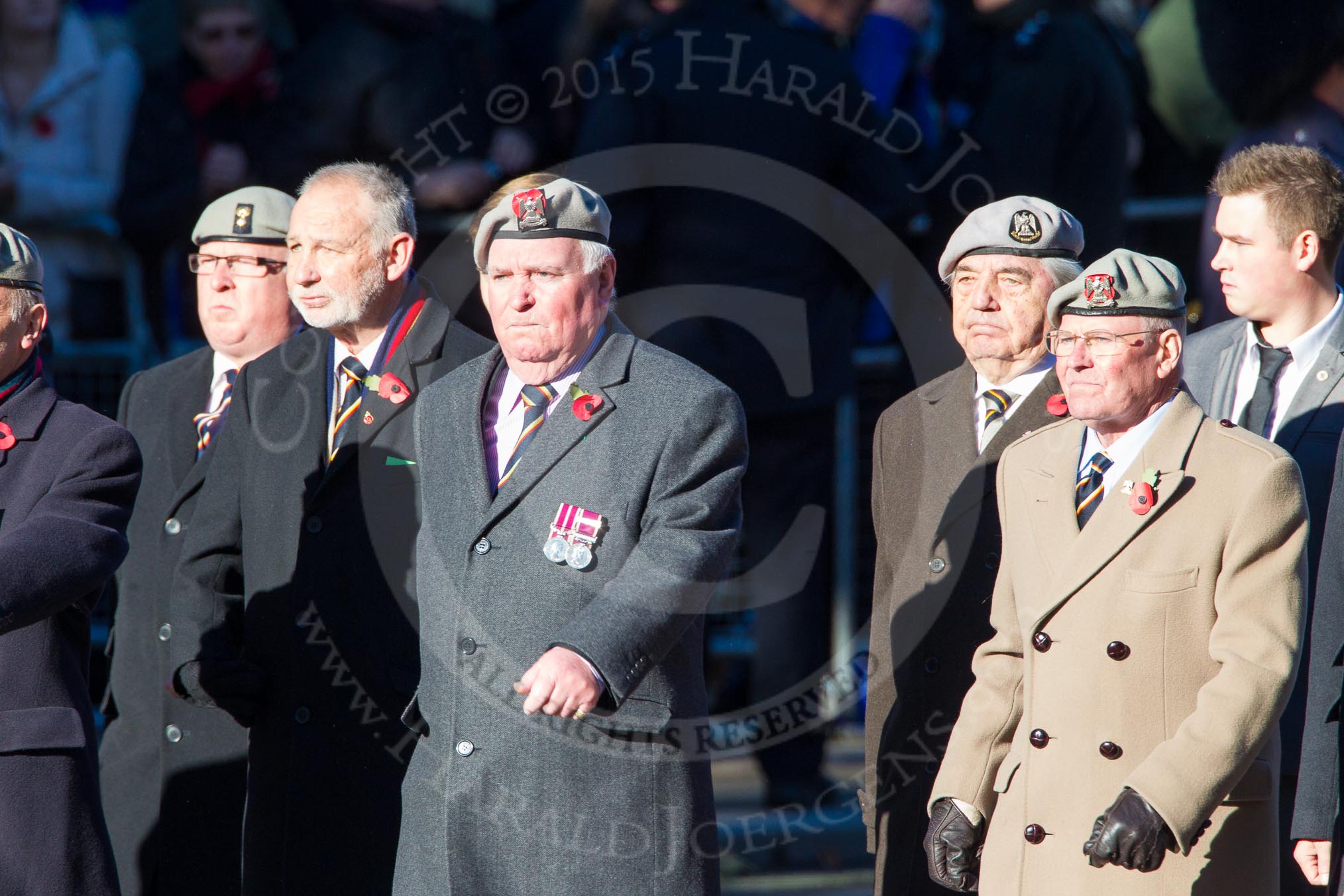 Remembrance Sunday Cenotaph March Past 2013: A34 -Royal Hampshire Regiment Comrades Association..
Press stand opposite the Foreign Office building, Whitehall, London SW1,
London,
Greater London,
United Kingdom,
on 10 November 2013 at 11:59, image #1306