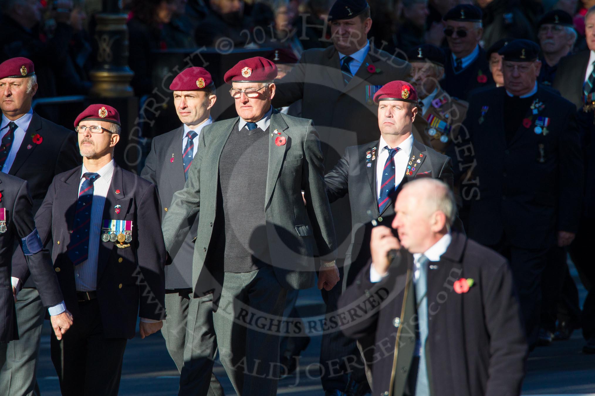 Remembrance Sunday Cenotaph March Past 2013: B22 - Airborne Engineers Association..
Press stand opposite the Foreign Office building, Whitehall, London SW1,
London,
Greater London,
United Kingdom,
on 10 November 2013 at 12:02, image #1489