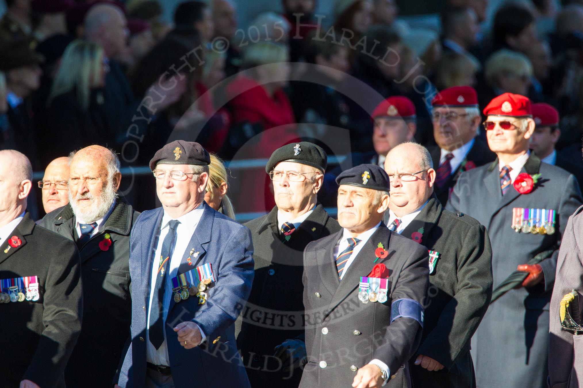 Remembrance Sunday Cenotaph March Past 2013: B32 - Royal Electrical & Mechanical Engineers Association..
Press stand opposite the Foreign Office building, Whitehall, London SW1,
London,
Greater London,
United Kingdom,
on 10 November 2013 at 12:04, image #1586