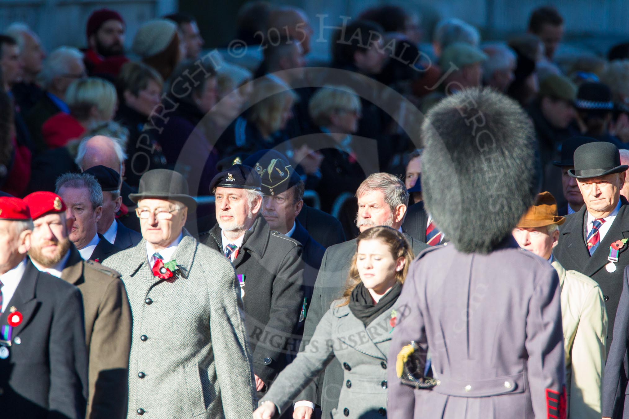 Remembrance Sunday Cenotaph March Past 2013: B34 - The RAEC and ETS Branch Association..
Press stand opposite the Foreign Office building, Whitehall, London SW1,
London,
Greater London,
United Kingdom,
on 10 November 2013 at 12:04, image #1603