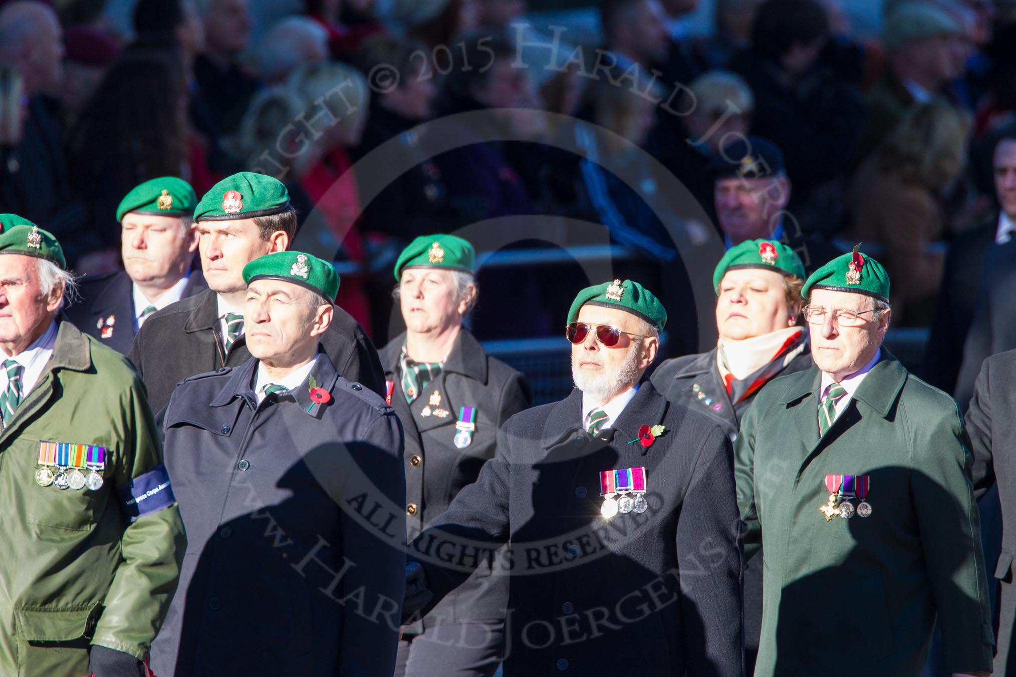 Remembrance Sunday Cenotaph March Past 2013: B37 - Intelligence Corps Association..
Press stand opposite the Foreign Office building, Whitehall, London SW1,
London,
Greater London,
United Kingdom,
on 10 November 2013 at 12:04, image #1621