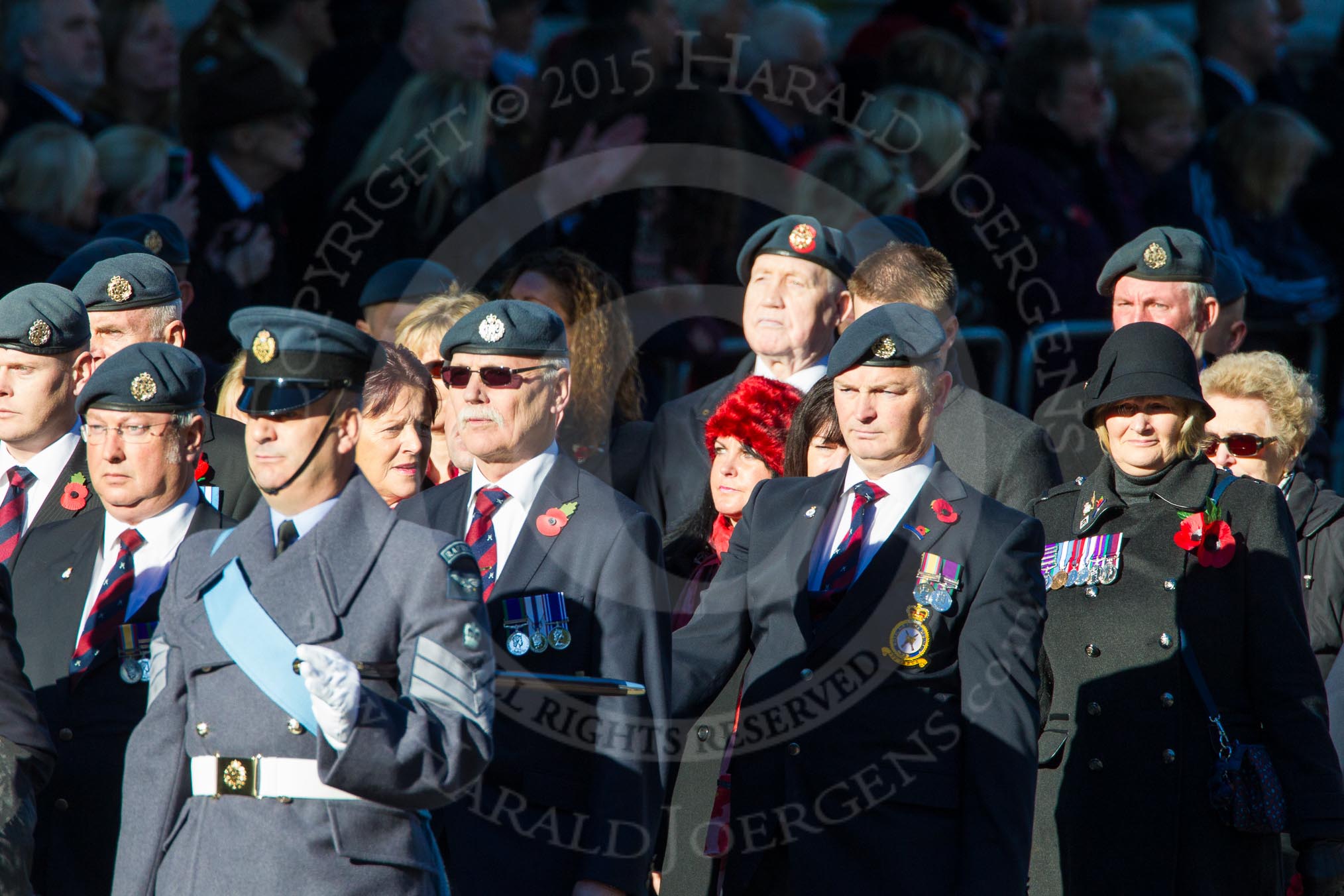 Remembrance Sunday Cenotaph March Past 2013: C2 - Royal Air Force Regiment Association..
Press stand opposite the Foreign Office building, Whitehall, London SW1,
London,
Greater London,
United Kingdom,
on 10 November 2013 at 12:05, image #1688