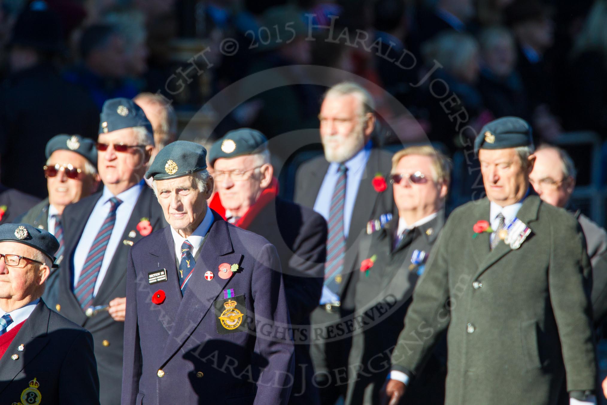 Remembrance Sunday Cenotaph March Past 2013: C10 - National Service (Royal Air Force) Association..
Press stand opposite the Foreign Office building, Whitehall, London SW1,
London,
Greater London,
United Kingdom,
on 10 November 2013 at 12:07, image #1774