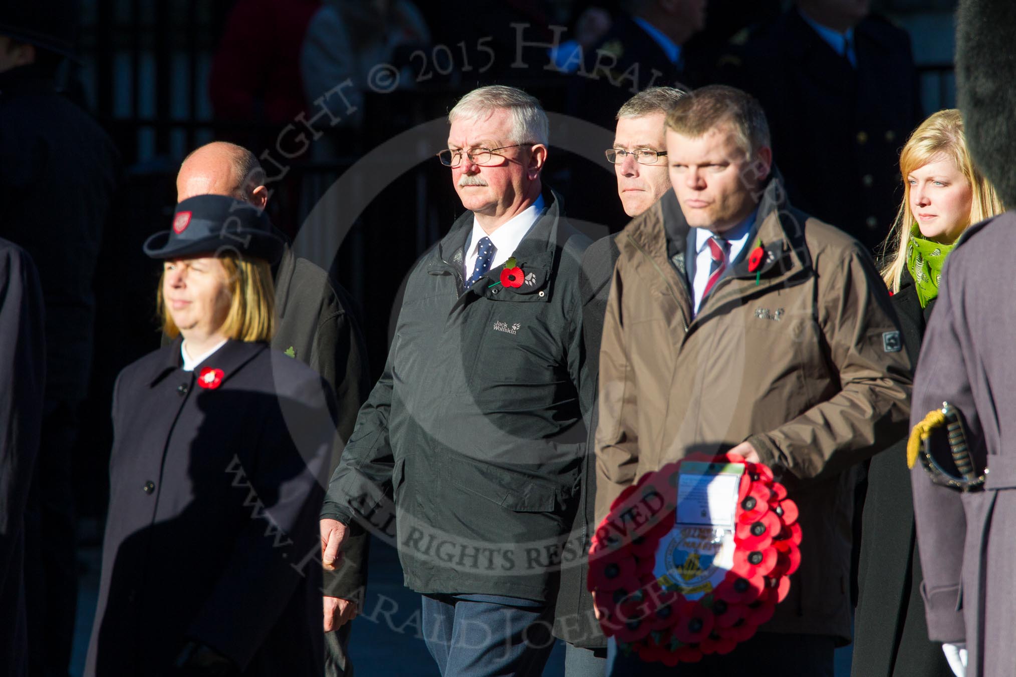 Remembrance Sunday Cenotaph March Past 2013: M8 - NAAFI..
Press stand opposite the Foreign Office building, Whitehall, London SW1,
London,
Greater London,
United Kingdom,
on 10 November 2013 at 12:10, image #1931