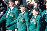Remembrance Sunday Cenotaph March Past 2013: D16 - Ulster Defence Regiment..
Press stand opposite the Foreign Office building, Whitehall, London SW1,
London,
Greater London,
United Kingdom,
on 10 November 2013 at 11:40, image #128