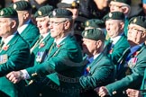 Remembrance Sunday Cenotaph March Past 2013: D16 - Ulster Defence Regiment..
Press stand opposite the Foreign Office building, Whitehall, London SW1,
London,
Greater London,
United Kingdom,
on 10 November 2013 at 11:40, image #132