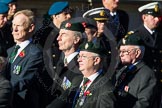 Photo 1311101140461D48296HaraldJoergens Remembrance Sunday Cenotaph March Past 2013: D18 - the Northrn Ireland Veterans' Association  with 42 marchers, or D19 - the Irish United Nations Veterans Association with 12 marchers, more information would be appreciated!.
Press stand opposite the Foreign Office building, Whitehall, London SW1,
London,
Greater London,
United Kingdom,
on 10 November 2013 at 11:40, image #138