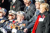 Remembrance Sunday Cenotaph March Past 2013: E36 - Russian Convoy Club..
Press stand opposite the Foreign Office building, Whitehall, London SW1,
London,
Greater London,
United Kingdom,
on 10 November 2013 at 11:48, image #663