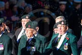 Remembrance Sunday Cenotaph March Past 2013: A16 - Royal Green Jackets Association..
Press stand opposite the Foreign Office building, Whitehall, London SW1,
London,
Greater London,
United Kingdom,
on 10 November 2013 at 11:56, image #1149