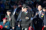 Remembrance Sunday Cenotaph March Past 2013: B30 - Reconnaissance Corps..
Press stand opposite the Foreign Office building, Whitehall, London SW1,
London,
Greater London,
United Kingdom,
on 10 November 2013 at 12:03, image #1568