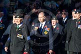 Remembrance Sunday Cenotaph March Past 2013: B30 - Reconnaissance Corps..
Press stand opposite the Foreign Office building, Whitehall, London SW1,
London,
Greater London,
United Kingdom,
on 10 November 2013 at 12:03, image #1569