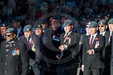 Remembrance Sunday Cenotaph March Past 2013: C2 - Royal Air Force Regiment Association..
Press stand opposite the Foreign Office building, Whitehall, London SW1,
London,
Greater London,
United Kingdom,
on 10 November 2013 at 12:05, image #1671