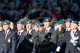 Remembrance Sunday Cenotaph March Past 2013: C2 - Royal Air Force Regiment Association..
Press stand opposite the Foreign Office building, Whitehall, London SW1,
London,
Greater London,
United Kingdom,
on 10 November 2013 at 12:05, image #1685