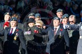 Remembrance Sunday Cenotaph March Past 2013: C2 - Royal Air Force Regiment Association..
Press stand opposite the Foreign Office building, Whitehall, London SW1,
London,
Greater London,
United Kingdom,
on 10 November 2013 at 12:05, image #1690