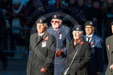 Remembrance Sunday Cenotaph March Past 2013: C9 - Royal Observer Corps Association..
Press stand opposite the Foreign Office building, Whitehall, London SW1,
London,
Greater London,
United Kingdom,
on 10 November 2013 at 12:07, image #1746