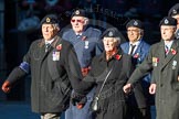 Remembrance Sunday Cenotaph March Past 2013: C9 - Royal Observer Corps Association..
Press stand opposite the Foreign Office building, Whitehall, London SW1,
London,
Greater London,
United Kingdom,
on 10 November 2013 at 12:07, image #1747