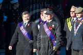 Remembrance Sunday Cenotaph March Past 2013: M38 - Royal Antediluvian Order of Buffaloes..
Press stand opposite the Foreign Office building, Whitehall, London SW1,
London,
Greater London,
United Kingdom,
on 10 November 2013 at 12:14, image #2158