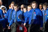 Remembrance Sunday Cenotaph March Past 2013: M51 - Boys Brigade..
Press stand opposite the Foreign Office building, Whitehall, London SW1,
London,
Greater London,
United Kingdom,
on 10 November 2013 at 12:15, image #2280