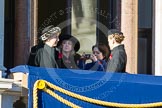 Guests on one of the balconies of the Foreign- and Commonwealth Office Building.