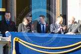 Guests on one of the balconies of the Foreign- and Commonwealth Building.