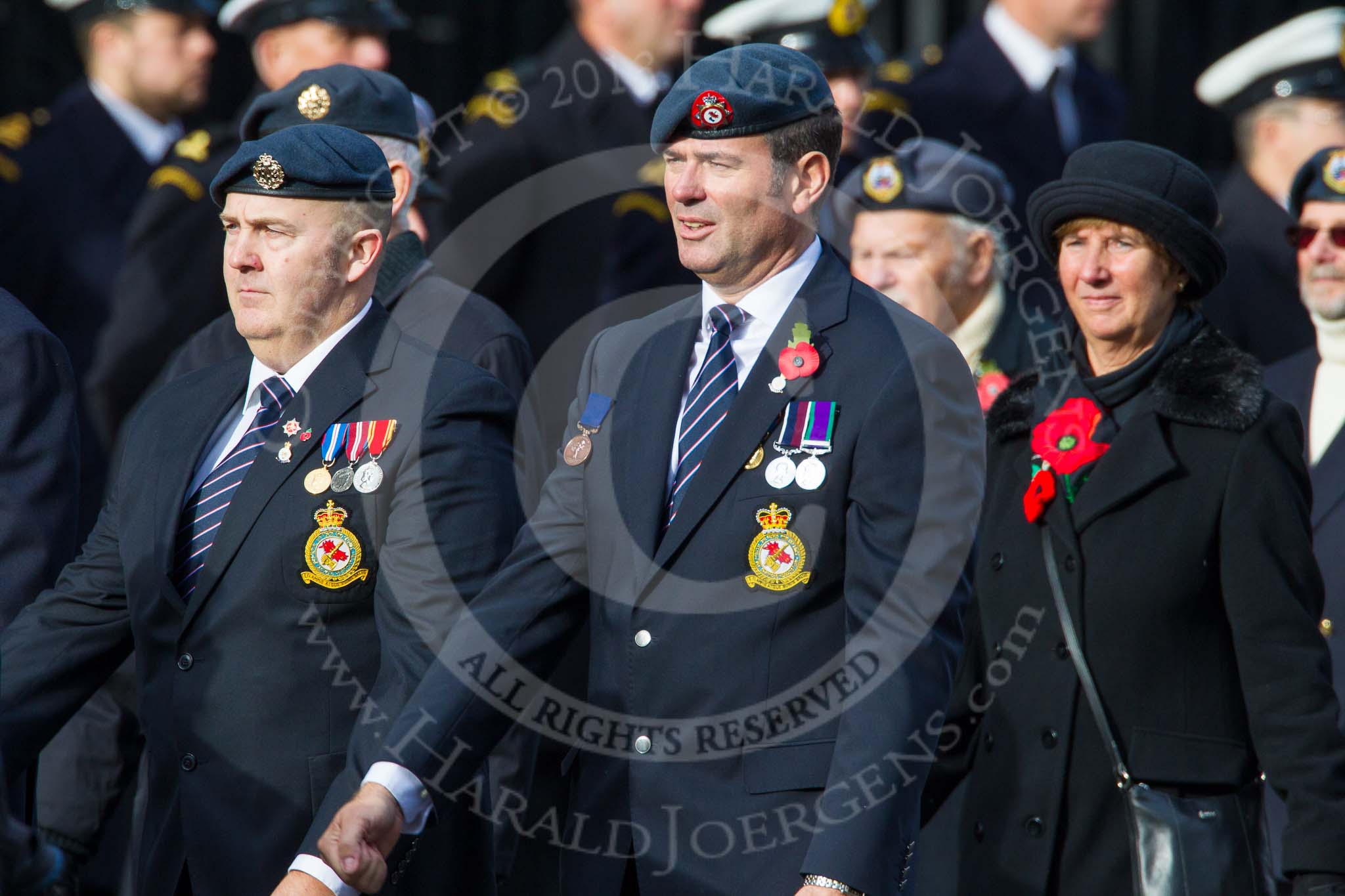 Remembrance Sunday at the Cenotaph in London 2014: Group C10 - Royal Air Force & Defence Fire Services Association.
Press stand opposite the Foreign Office building, Whitehall, London SW1,
London,
Greater London,
United Kingdom,
on 09 November 2014 at 11:39, image #131