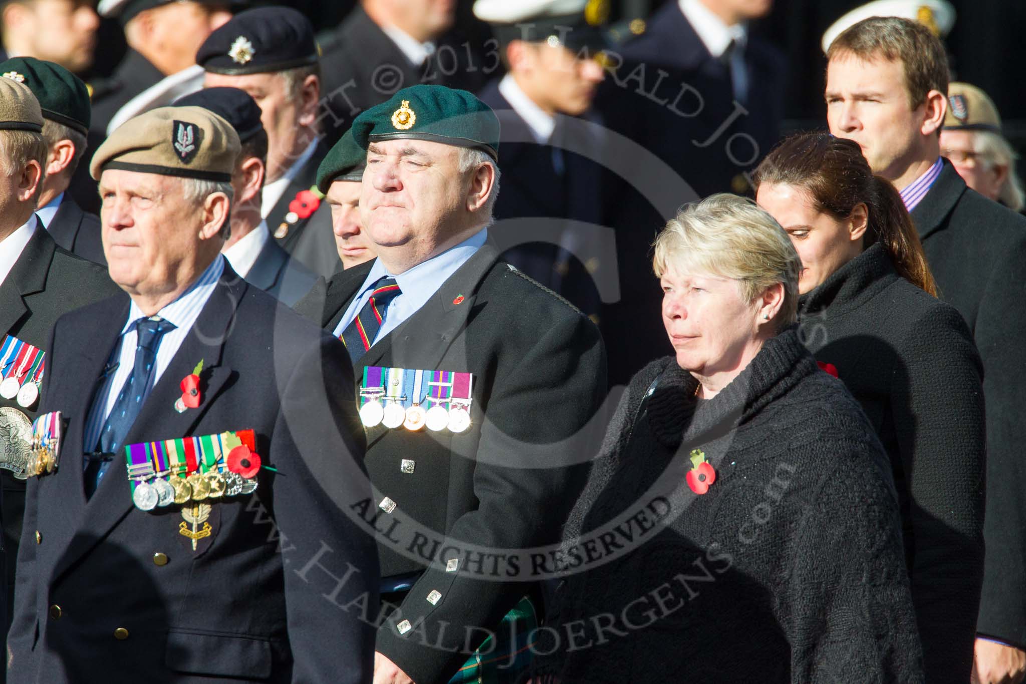 Remembrance Sunday at the Cenotaph in London 2014: Group D4 - Foreign Legion Association.
Press stand opposite the Foreign Office building, Whitehall, London SW1,
London,
Greater London,
United Kingdom,
on 09 November 2014 at 11:43, image #291