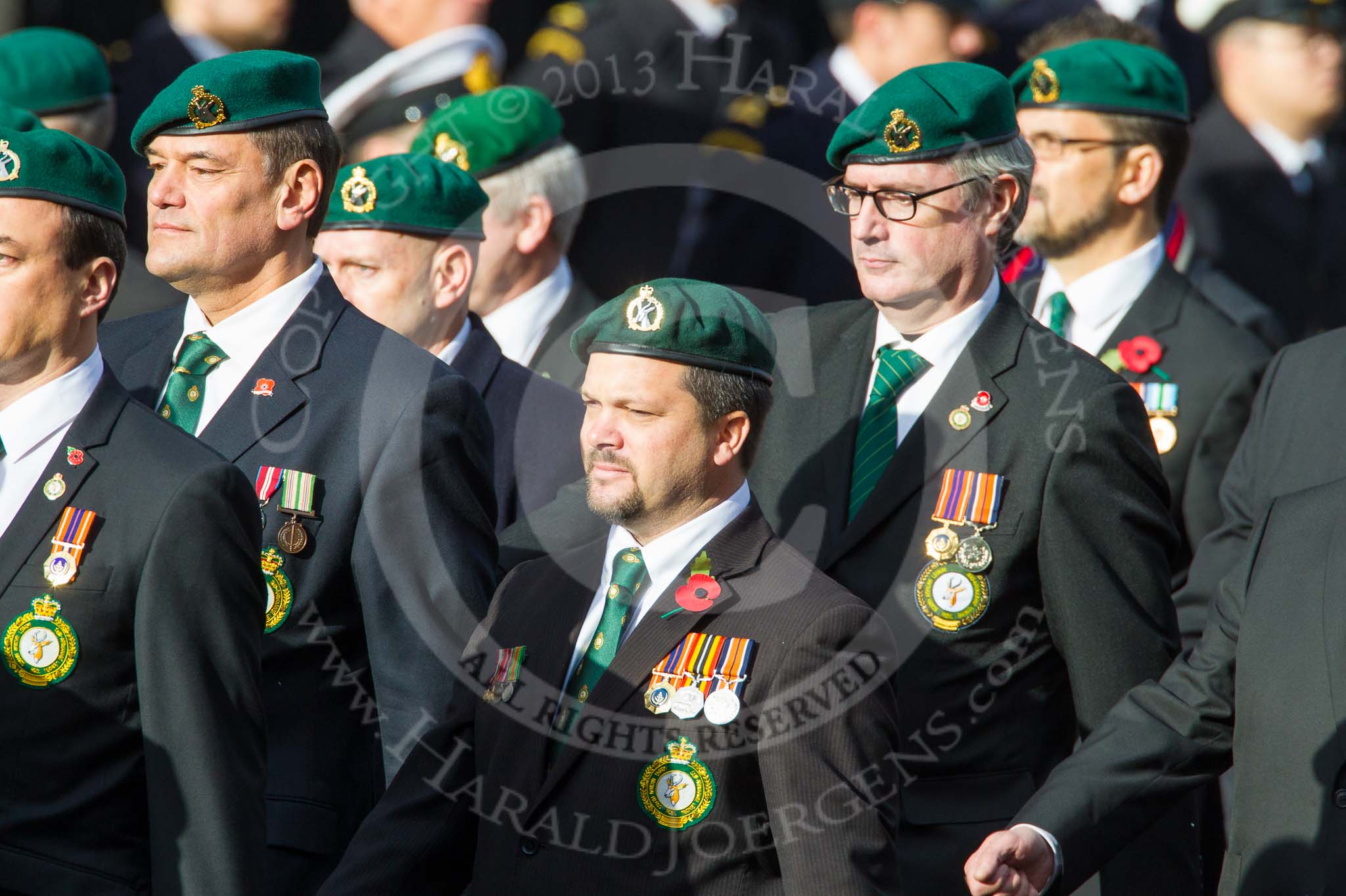Remembrance Sunday at the Cenotaph in London 2014: Group D6 - TRBL Ex-Service Members.
Press stand opposite the Foreign Office building, Whitehall, London SW1,
London,
Greater London,
United Kingdom,
on 09 November 2014 at 11:44, image #320
