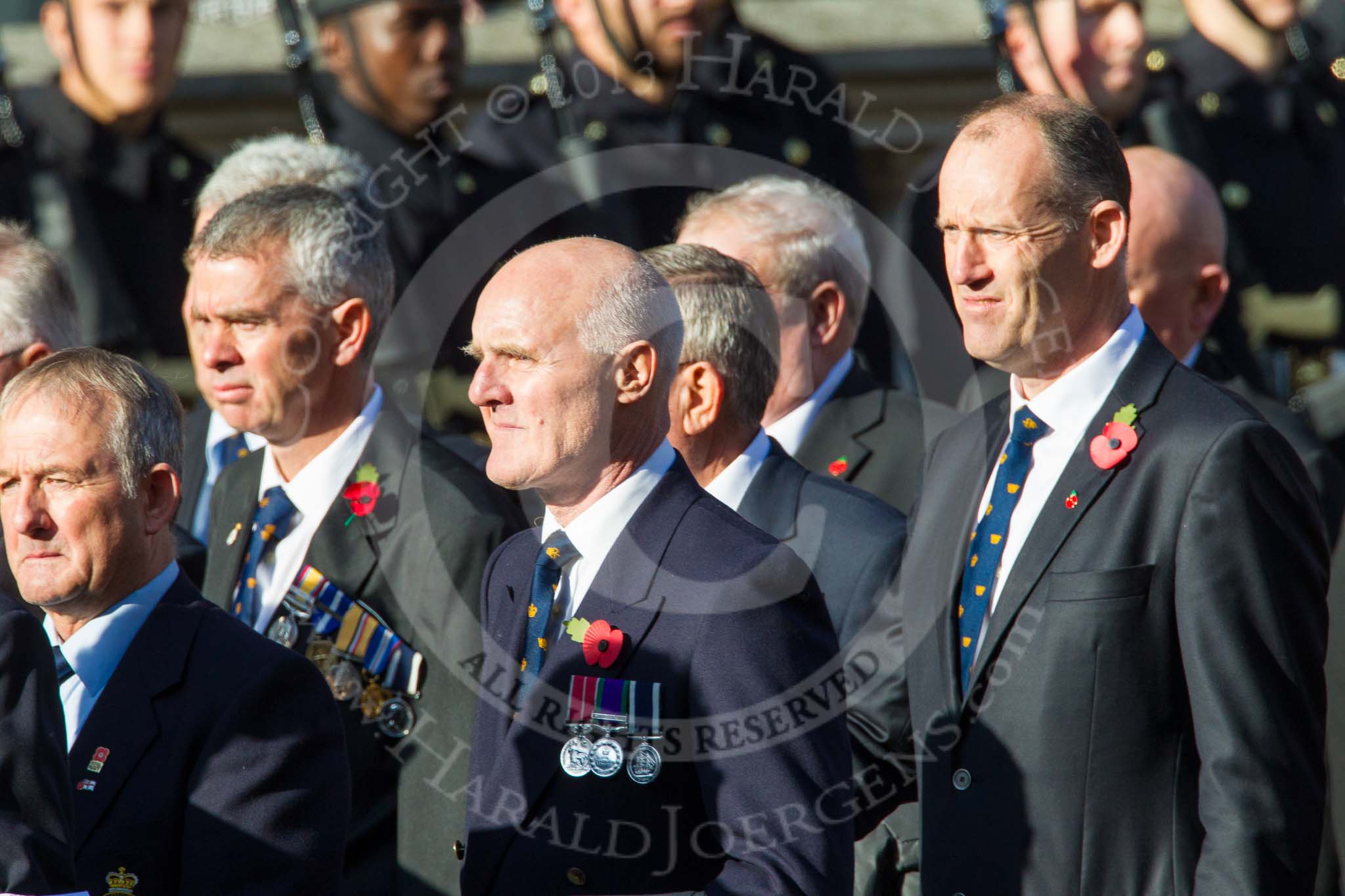 Remembrance Sunday at the Cenotaph in London 2014: Group E35 - Association of Royal Yachtsmen.
Press stand opposite the Foreign Office building, Whitehall, London SW1,
London,
Greater London,
United Kingdom,
on 09 November 2014 at 11:54, image #836