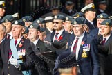 Remembrance Sunday at the Cenotaph in London 2014: Group C2 - Royal Air Force Regiment Association.
Press stand opposite the Foreign Office building, Whitehall, London SW1,
London,
Greater London,
United Kingdom,
on 09 November 2014 at 11:38, image #62