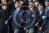 Photo 1411091139011D45150HaraldJoergens Remembrance Sunday at the Cenotaph in London 2014: Group C5 - National Service (Royal Air Force) Association.
Press stand opposite the Foreign Office building, Whitehall, London SW1,
London,
Greater London,
United Kingdom,
on 09 November 2014 at 11:39, image #99