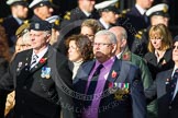 Remembrance Sunday at the Cenotaph in London 2014: Group C29 - Combat Stress.
Press stand opposite the Foreign Office building, Whitehall, London SW1,
London,
Greater London,
United Kingdom,
on 09 November 2014 at 11:43, image #267