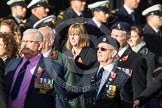 Remembrance Sunday at the Cenotaph in London 2014: Group C29 - Combat Stress.
Press stand opposite the Foreign Office building, Whitehall, London SW1,
London,
Greater London,
United Kingdom,
on 09 November 2014 at 11:43, image #268