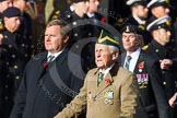 Remembrance Sunday at the Cenotaph in London 2014: Group D13 - Northern Ireland Veterans' Association.
Press stand opposite the Foreign Office building, Whitehall, London SW1,
London,
Greater London,
United Kingdom,
on 09 November 2014 at 11:45, image #363