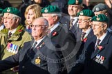 Remembrance Sunday at the Cenotaph in London 2014: Group E1 - Royal Marines Association.
Press stand opposite the Foreign Office building, Whitehall, London SW1,
London,
Greater London,
United Kingdom,
on 09 November 2014 at 11:49, image #536