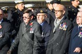 Remembrance Sunday at the Cenotaph in London 2014: Group E9 - Fleet Air Arm Officers Association.
Press stand opposite the Foreign Office building, Whitehall, London SW1,
London,
Greater London,
United Kingdom,
on 09 November 2014 at 11:51, image #657