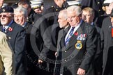 Remembrance Sunday at the Cenotaph in London 2014: Group E13 - HMS Andromeda Association.
Press stand opposite the Foreign Office building, Whitehall, London SW1,
London,
Greater London,
United Kingdom,
on 09 November 2014 at 11:51, image #678