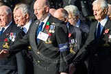 Remembrance Sunday at the Cenotaph in London 2014: Group E30 - Royal Navy School of Physical Training.
Press stand opposite the Foreign Office building, Whitehall, London SW1,
London,
Greater London,
United Kingdom,
on 09 November 2014 at 11:53, image #810