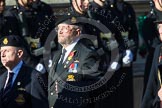 Remembrance Sunday at the Cenotaph in London 2014: Group E33 - Submariners Association.
Press stand opposite the Foreign Office building, Whitehall, London SW1,
London,
Greater London,
United Kingdom,
on 09 November 2014 at 11:54, image #830