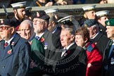 Remembrance Sunday at the Cenotaph in London 2014: Group A1 - Blind Veterans UK.
Press stand opposite the Foreign Office building, Whitehall, London SW1,
London,
Greater London,
United Kingdom,
on 09 November 2014 at 11:56, image #908