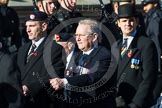 Remembrance Sunday at the Cenotaph in London 2014: Group A1 - Blind Veterans UK.
Press stand opposite the Foreign Office building, Whitehall, London SW1,
London,
Greater London,
United Kingdom,
on 09 November 2014 at 11:56, image #920