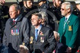 Remembrance Sunday at the Cenotaph in London 2014: Group A1 - Blind Veterans UK.
Press stand opposite the Foreign Office building, Whitehall, London SW1,
London,
Greater London,
United Kingdom,
on 09 November 2014 at 11:56, image #922