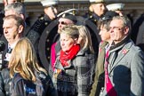 Remembrance Sunday at the Cenotaph in London 2014: Group F11 - National Pigeon War Service.
Press stand opposite the Foreign Office building, Whitehall, London SW1,
London,
Greater London,
United Kingdom,
on 09 November 2014 at 11:57, image #985