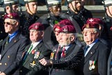 Remembrance Sunday at the Cenotaph in London 2014: Group A10 - Parachute Regimental Association.
Press stand opposite the Foreign Office building, Whitehall, London SW1,
London,
Greater London,
United Kingdom,
on 09 November 2014 at 12:01, image #1215