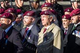 Remembrance Sunday at the Cenotaph in London 2014: Group A10 - Parachute Regimental Association.
Press stand opposite the Foreign Office building, Whitehall, London SW1,
London,
Greater London,
United Kingdom,
on 09 November 2014 at 12:02, image #1228