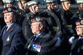 Remembrance Sunday at the Cenotaph in London 2014: Group A14 - Gordon Highlanders Association.
Press stand opposite the Foreign Office building, Whitehall, London SW1,
London,
Greater London,
United Kingdom,
on 09 November 2014 at 12:03, image #1292