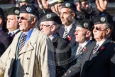 Remembrance Sunday at the Cenotaph in London 2014: Group A16 - London Scottish Regimental Association.
Press stand opposite the Foreign Office building, Whitehall, London SW1,
London,
Greater London,
United Kingdom,
on 09 November 2014 at 12:03, image #1302