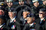 Remembrance Sunday at the Cenotaph in London 2014: Group B6 - 3rd Regiment Royal Horse Artillery Association.
Press stand opposite the Foreign Office building, Whitehall, London SW1,
London,
Greater London,
United Kingdom,
on 09 November 2014 at 12:07, image #1552