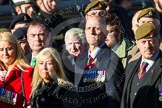 Remembrance Sunday at the Cenotaph in London 2014: Group B16 - Royal Pioneer Corps Association.
Press stand opposite the Foreign Office building, Whitehall, London SW1,
London,
Greater London,
United Kingdom,
on 09 November 2014 at 12:10, image #1688