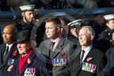 Remembrance Sunday at the Cenotaph in London 2014: Group B23 - Royal Army Veterinary Corps & Royal Army Dental Corps.
Press stand opposite the Foreign Office building, Whitehall, London SW1,
London,
Greater London,
United Kingdom,
on 09 November 2014 at 12:11, image #1776