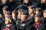 Photo 1411091211531D49179HaraldJoergens Remembrance Sunday at the Cenotaph in London 2014: Group B25 - Queen Alexandra's Royal Army Nursing Corps Association.
Press stand opposite the Foreign Office building, Whitehall, London SW1,
London,
Greater London,
United Kingdom,
on 09 November 2014 at 12:11, image #1791